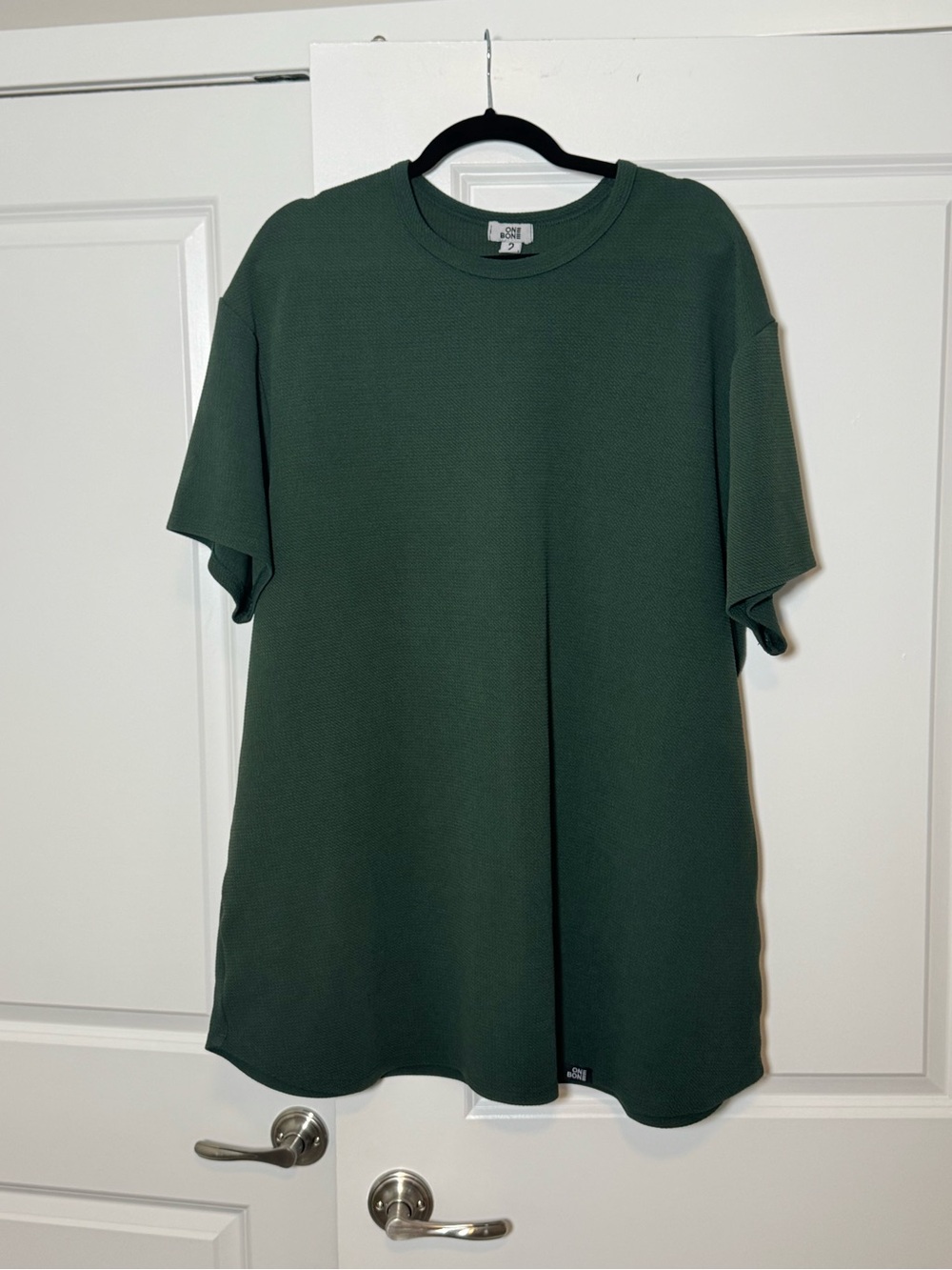 Classic Men's Crew Neck T-Shirt - Dark Green